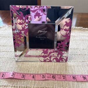 Paperchase 3X3 Floral Mirrored Picture‎ Frame